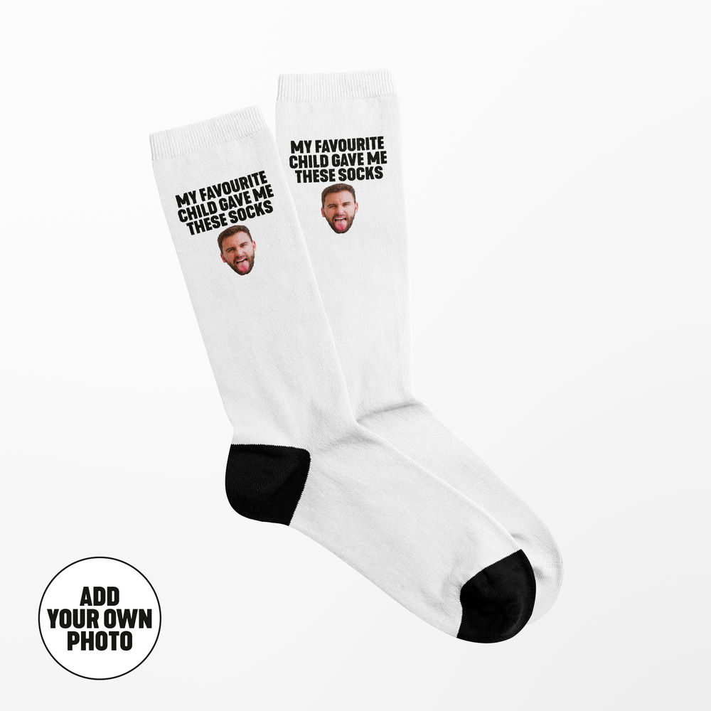 Favourite Child Photo Socks #1 image